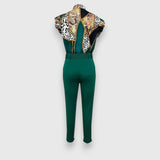 Dvišalės komplektas su moderniu leopardų raštu