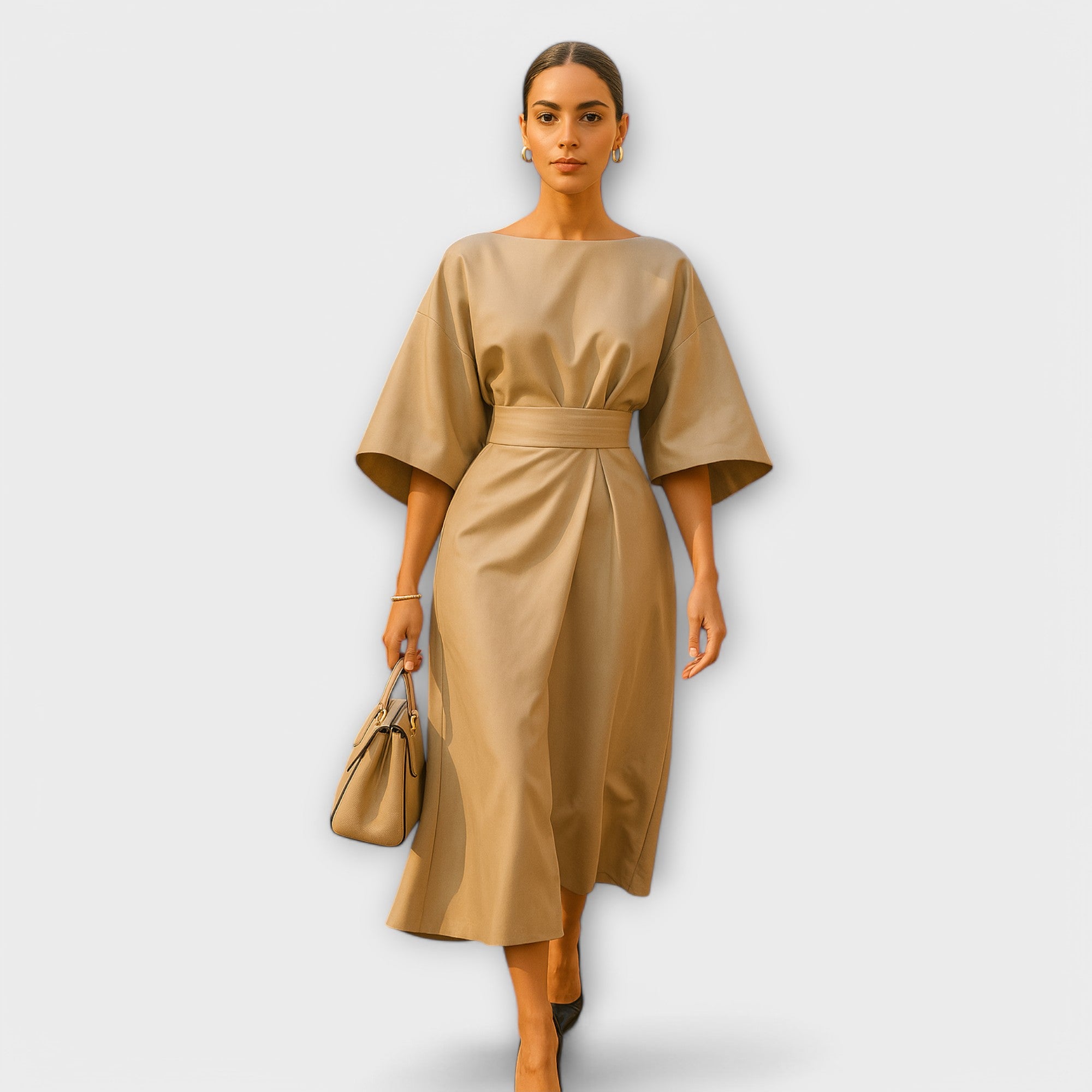 Sonia - Elegantiška suknelė su rankovėmis