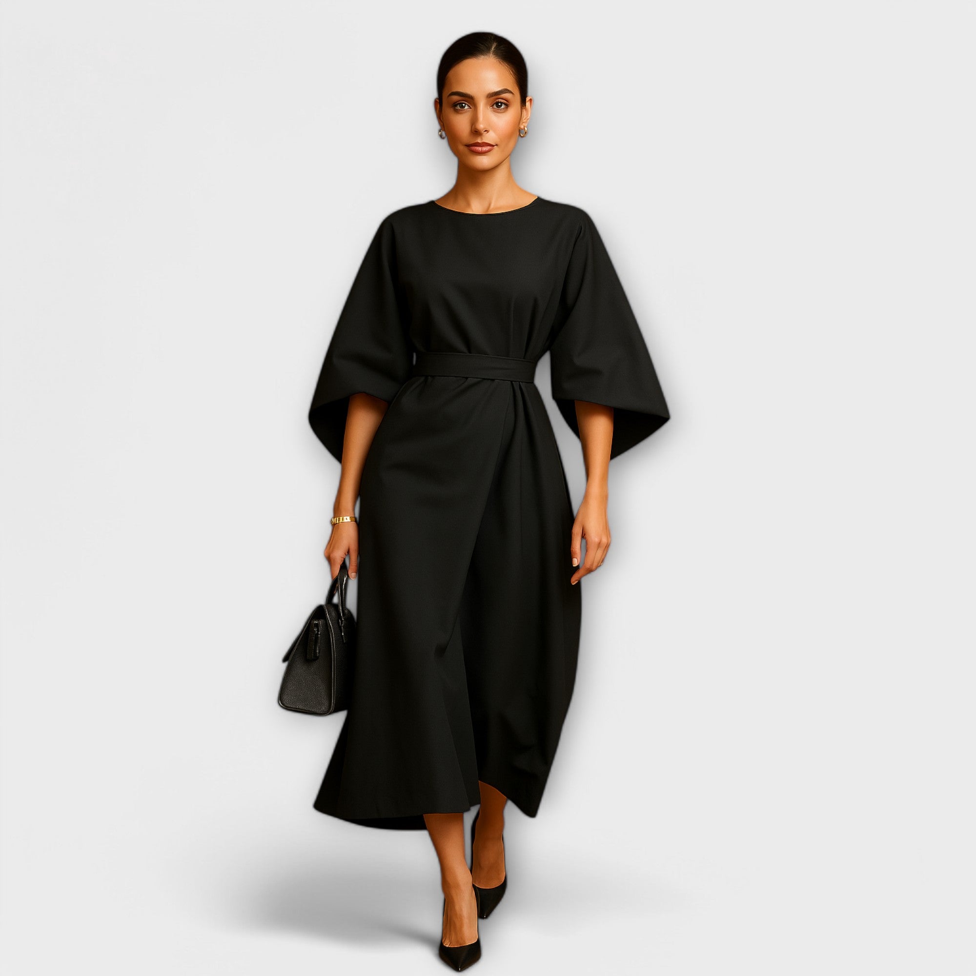 Sonia - Elegantiška suknelė su rankovėmis