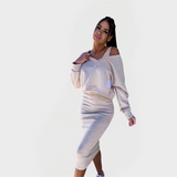 Vasaros Komplektas su Megztiniu ir Suknele Patogumui ir Stiliui