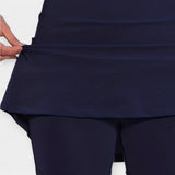 Aukštos Juosmens Šortai su Sijonu