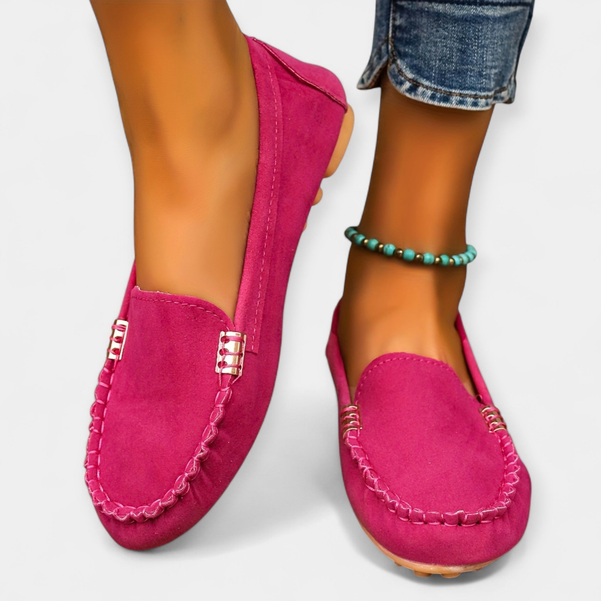 Loaferiai su Metaliniais Akcentais