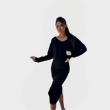 Vasaros Komplektas su Megztiniu ir Suknele Patogumui ir Stiliui