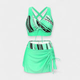 Paplūdimio bikini sijonas