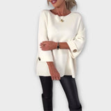 Izabelė - Elegantiška Megzta Bluzonė