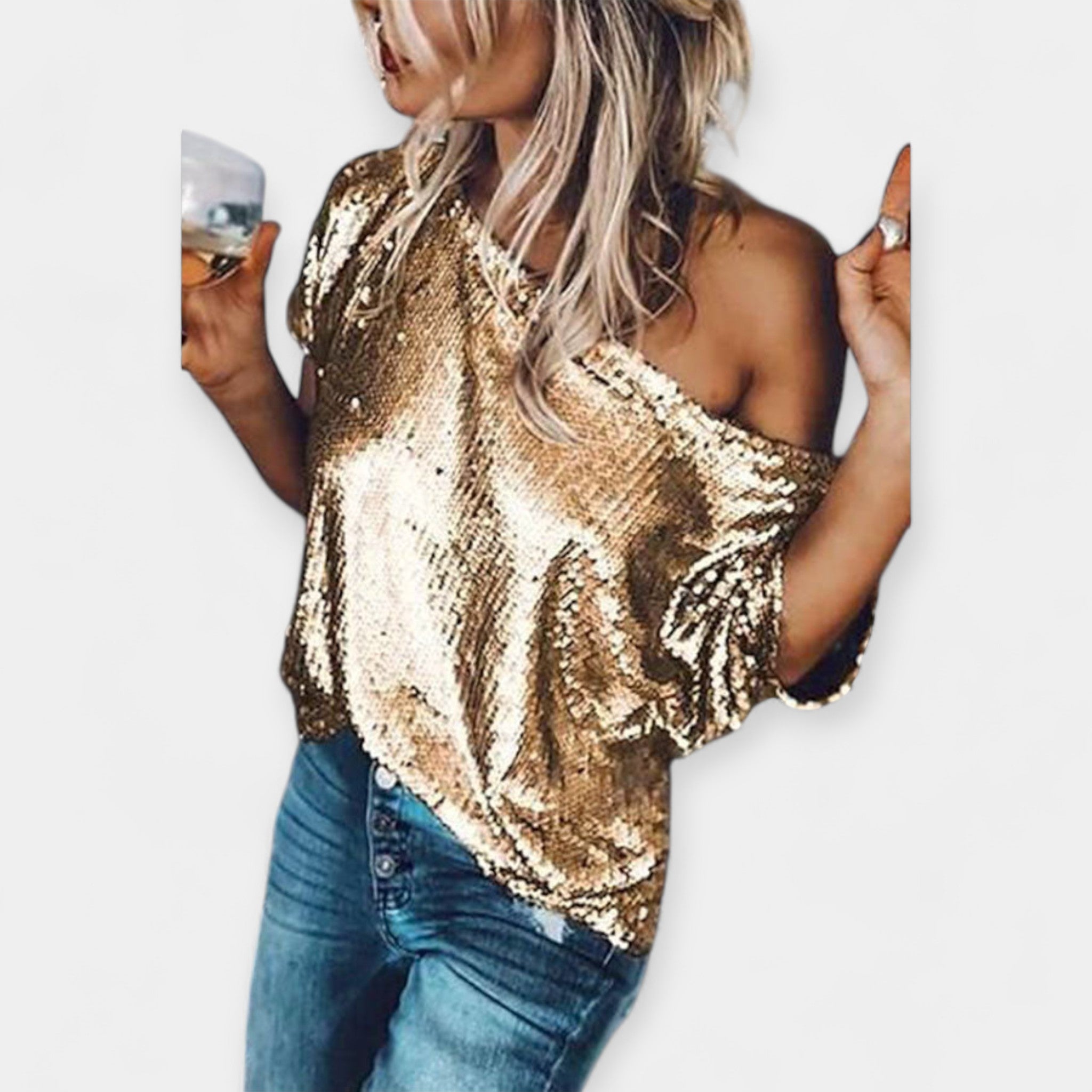 Bluzonas su Blizgučiais