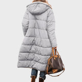 Žiema | Elegantiška ir šilta dvipusė moteriška parka