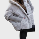 Vygailė | Moteriška bomber stiliaus striukė su gobtuvu