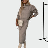 Suknelės ir Megztinio Komplektas