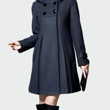 Paltas su Kapišonu ir Apykakle