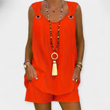 Rankovių neturintis marškinėlių ir šortų komplektas