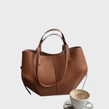 Laimė | Moteriška odinė „tote“ rankinė