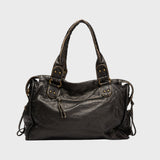 Jovita |  Juoda rankinė mokslams ar kasdieniam naudojimui