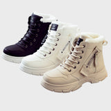 Medeinė | Moteriški termo sniego batai su užtrauktuku