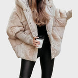 Vygailė | Moteriška bomber stiliaus striukė su gobtuvu